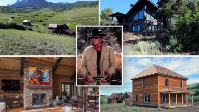 Photo of Ranch for sale for $11 million, preserved from the 1969 John Wayne movie ‘True Grit’ .