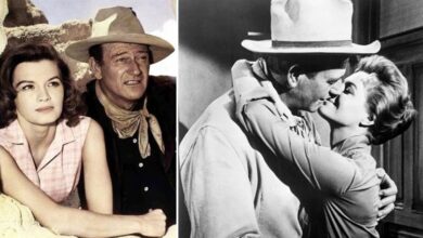 Photo of Rio Bravo: Angie Dickinson on ‘adorable’ John Wayne ‘He was so different in our Western’