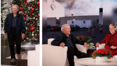 Photo of Clint Eastwood tells of the terrible fire of November 10, but he still has to work.
