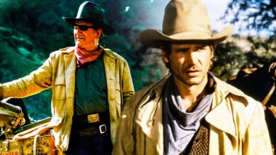 Photo of John Wayne’s Planned Final Western (& How Harrison Ford Replaced Him)