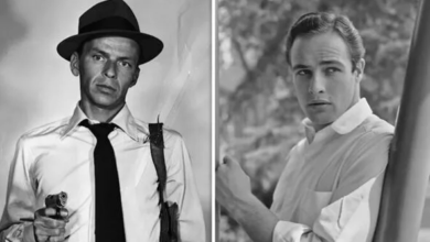 Photo of Frank Sinatra’s outburst at young Marlon Brando on set: ‘Don’t give me that s**t!’